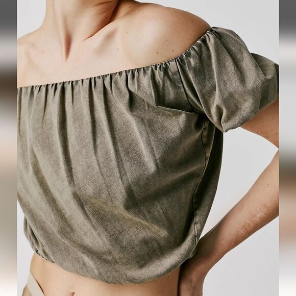 NWT Free People Here To Slay Tee - Picture 1 of 9